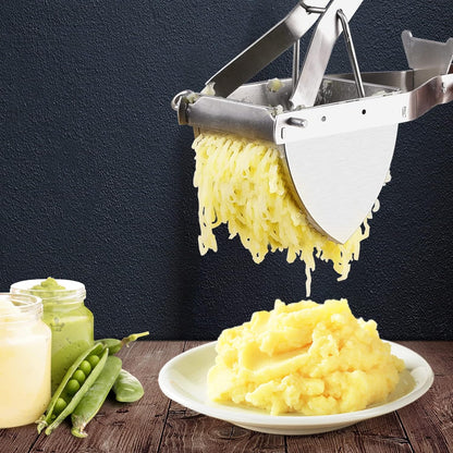 Sopito Potato Ricer, Stainless Steel Non-Slip Grip Potato Masher for Commercial and Home Use